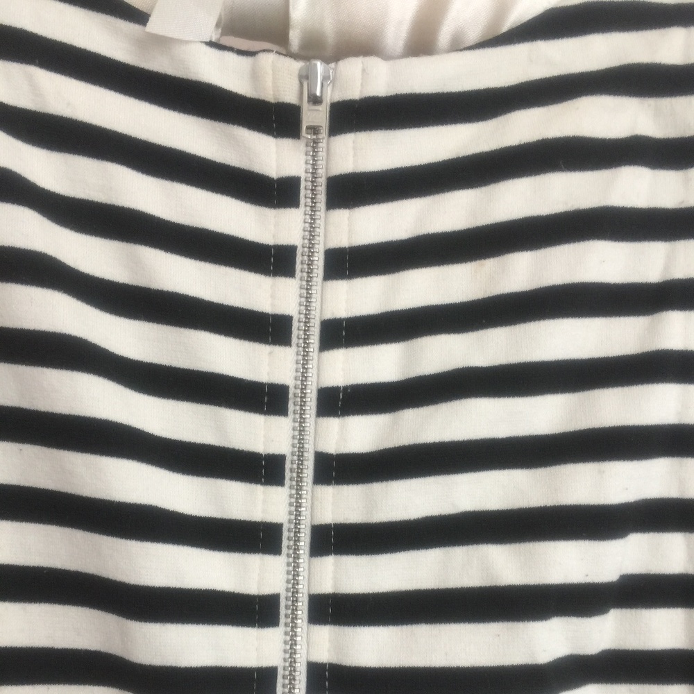 Madewell Black & White striped dress - Picture 4 of 4